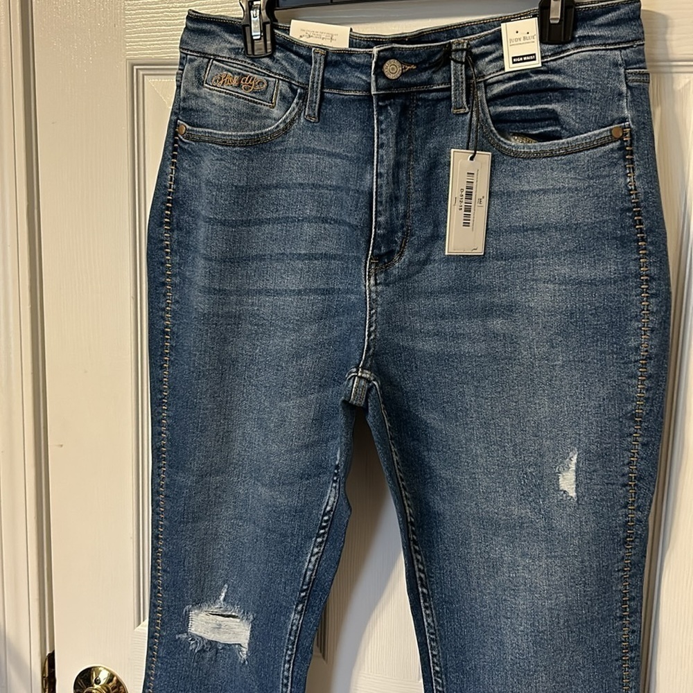 Judy Blue Howdy High Waist Boyfriend - Picture 11 of 15